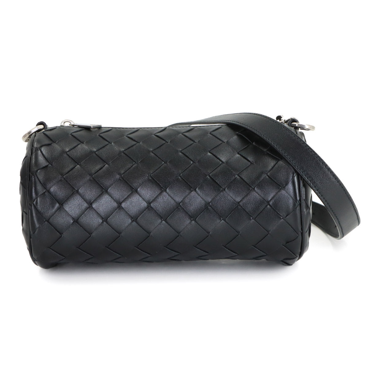 Intrecciato Barrel Mini Shoulder Bag Leather 777391