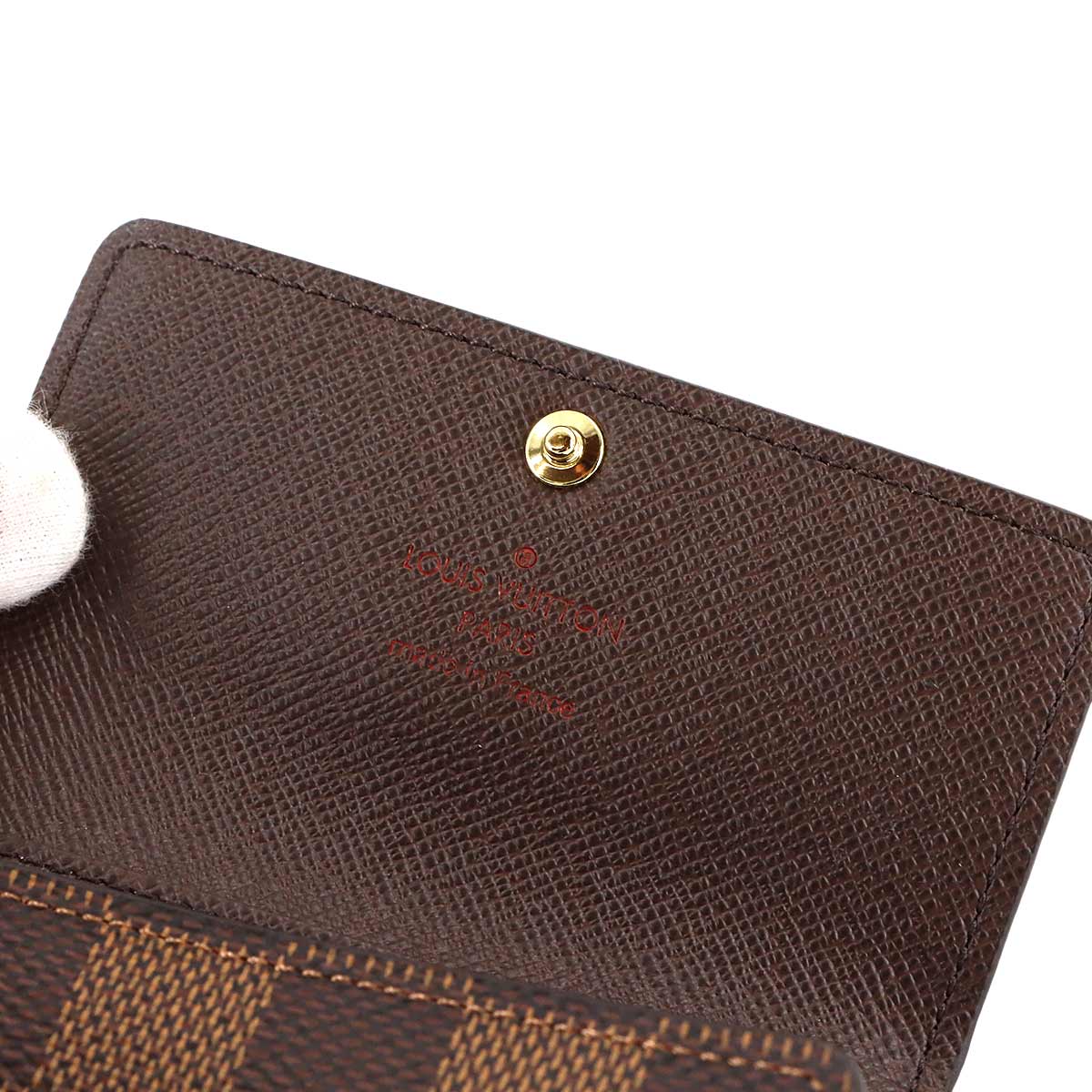 Damier 6 Key Holder Ebene Brown N62630