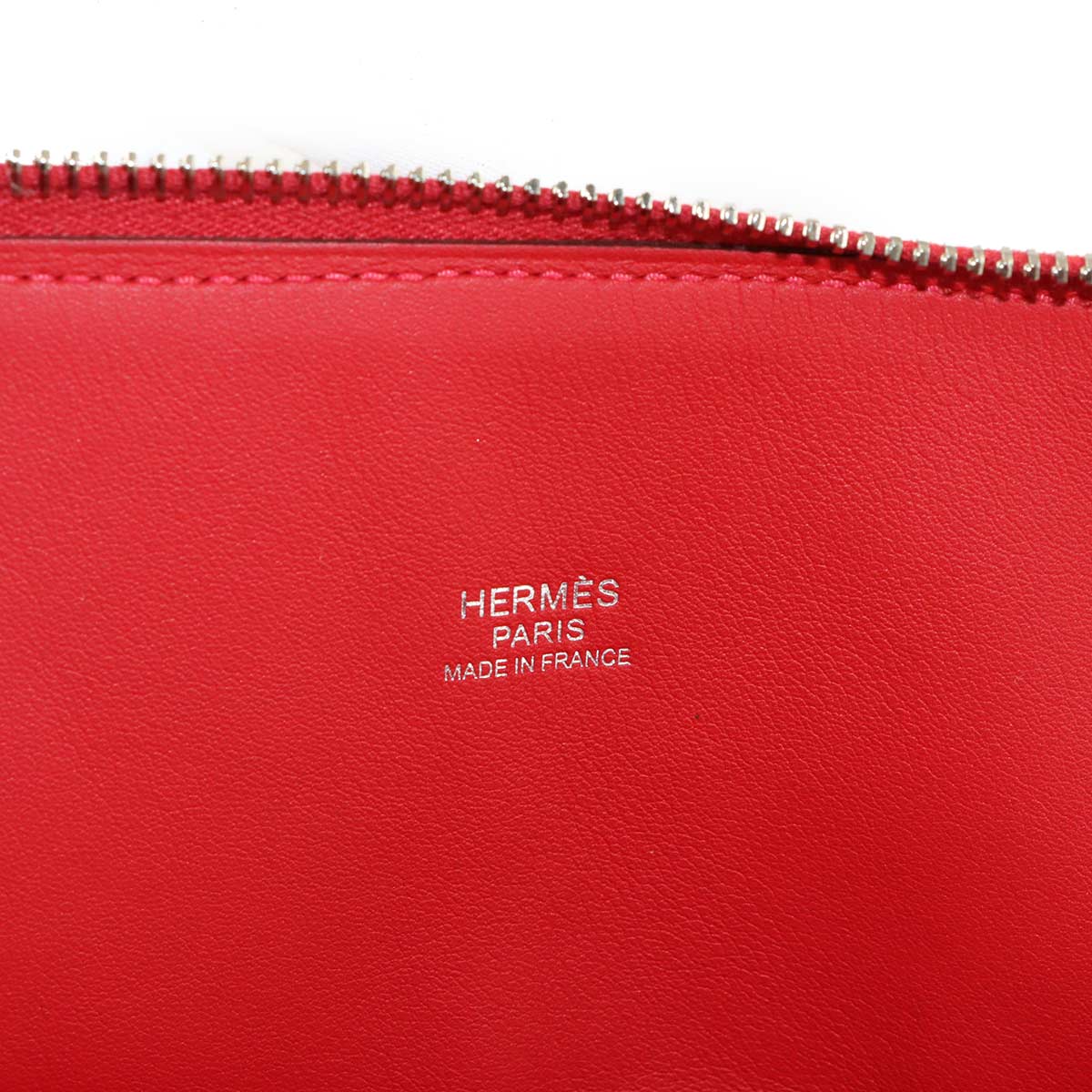 Bolide 31 Hand Shoulder Bag Taurillon Clemence Rouge Casaque