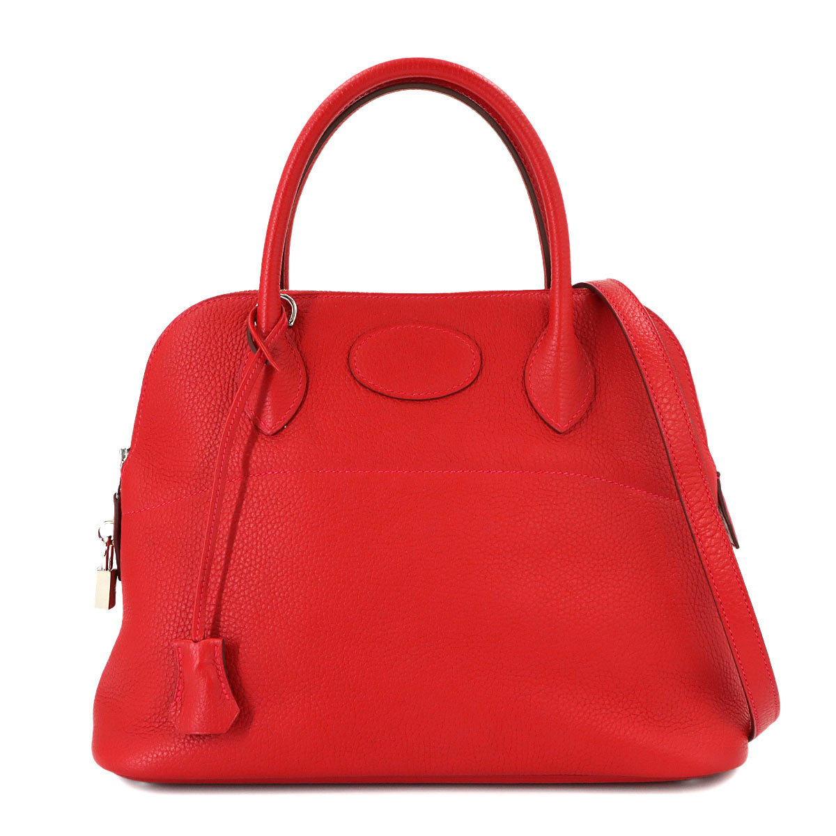 Bolide 31 Hand Shoulder Bag Taurillon Clemence Rouge Casaque