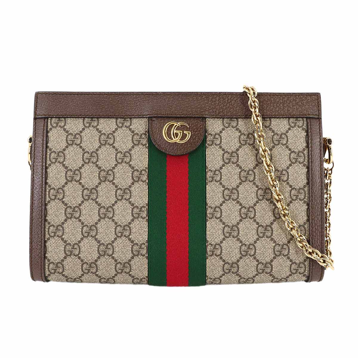 Ophidia Small Shoulder Bag GG Supreme Leather 503877