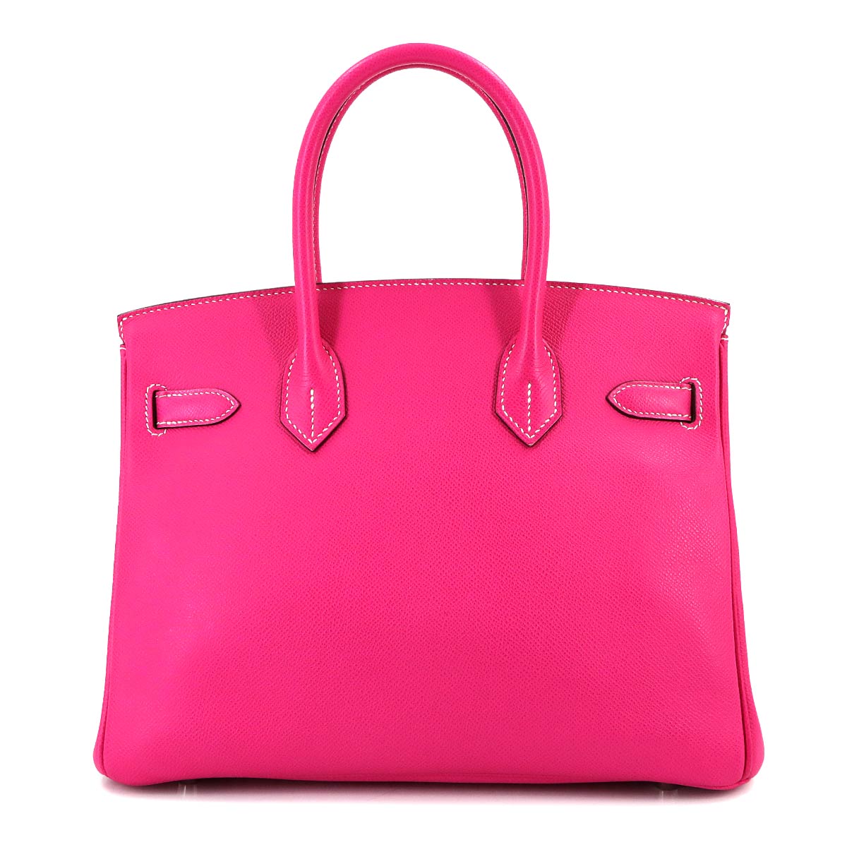 Candy Birkin 30 Epsom Rose Tyrien Ruby Hand Bag Purse Pink