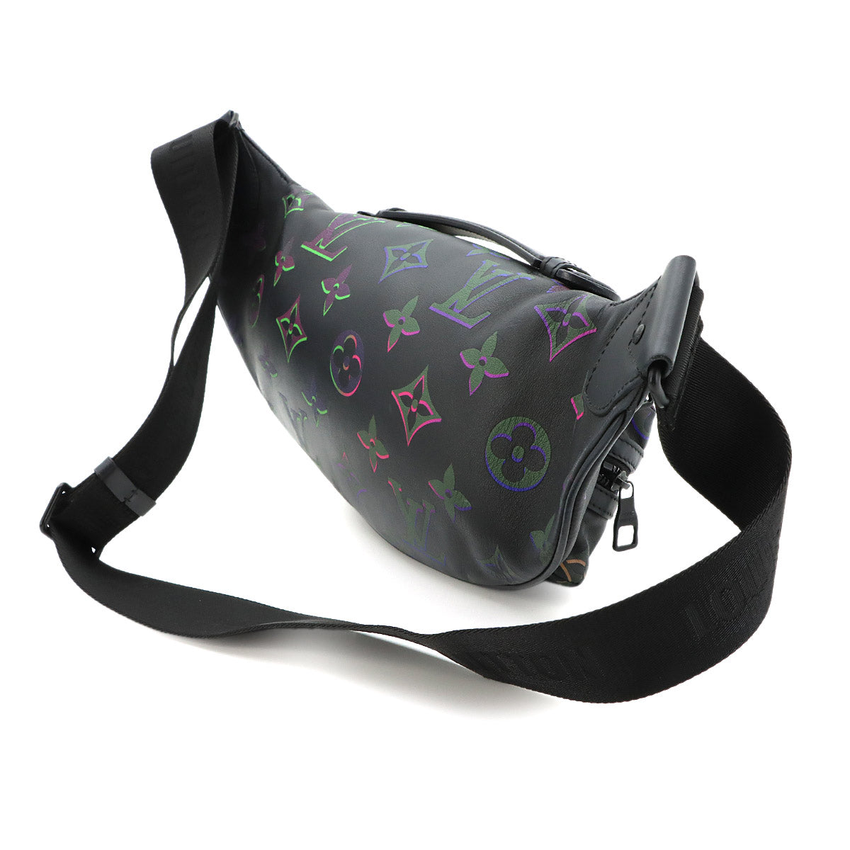 Monogram Spotlight Comet BumBag Leather Black M22494
