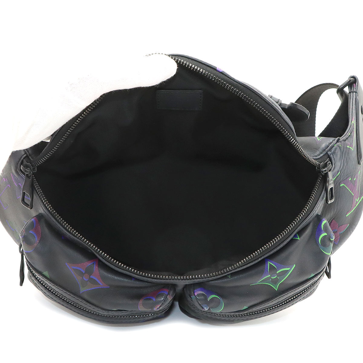 Monogram Spotlight Comet BumBag Leather Black M22494