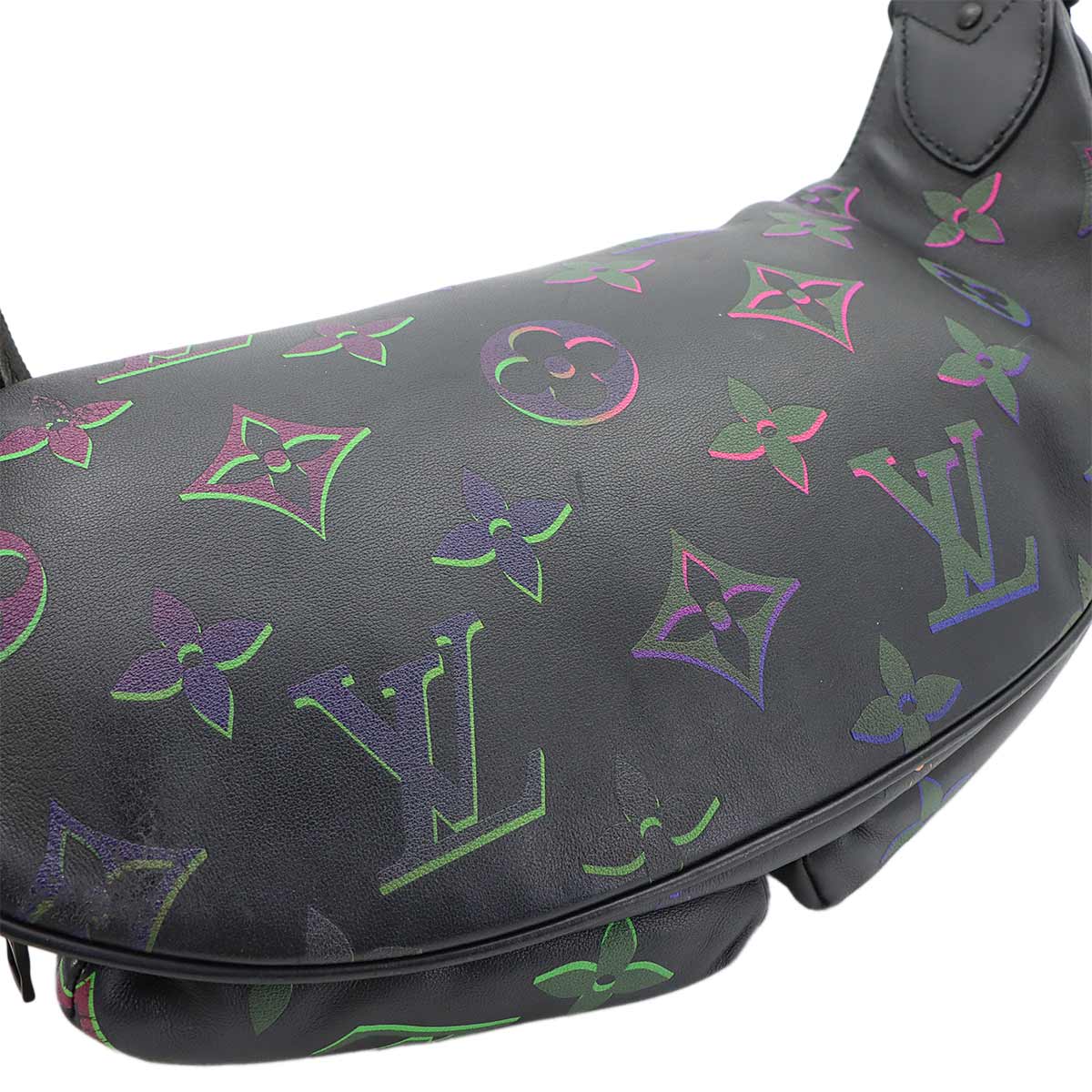 Monogram Spotlight Comet BumBag Leather Black M22494
