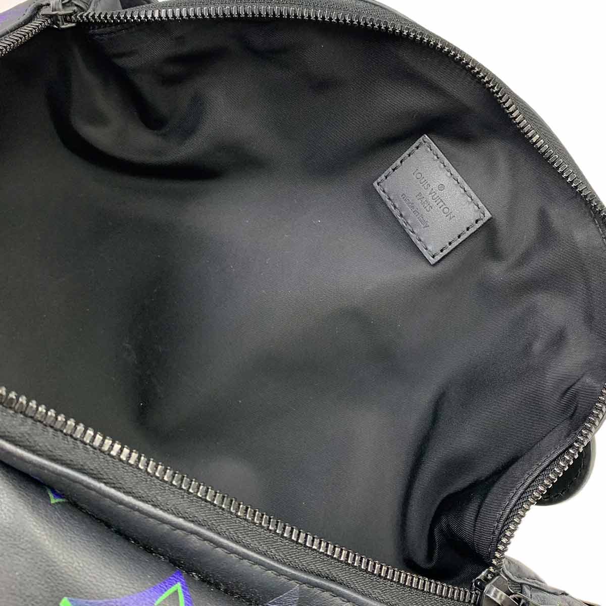 Monogram Spotlight Comet BumBag Leather Black M22494