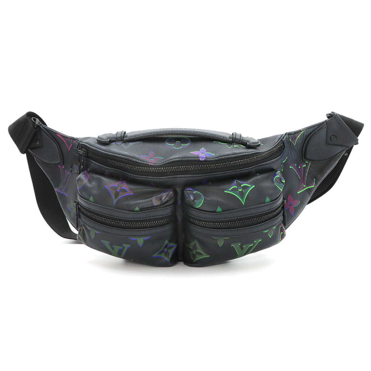 Monogram Spotlight Comet BumBag Leather Black M22494