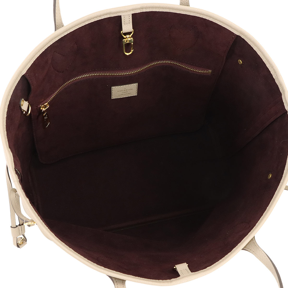Monogram Empreinte Neverfull MM Tote Bag Tourterelle
