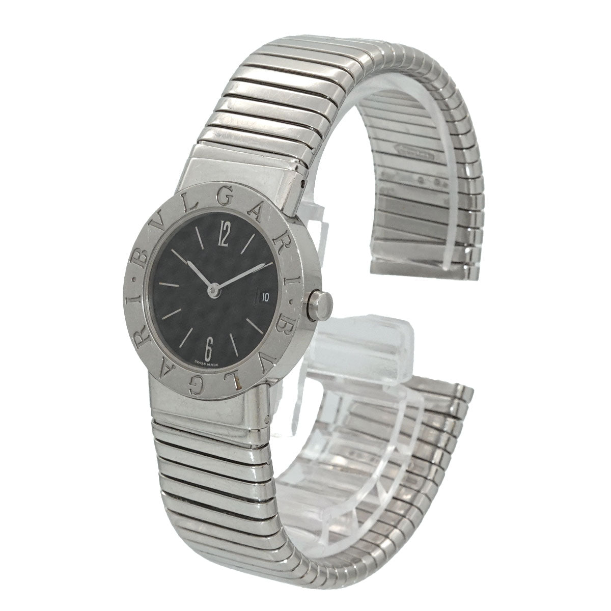 BVLGARIBVLGARI Tubogas BB262TS Quartz Black Dial Ladies