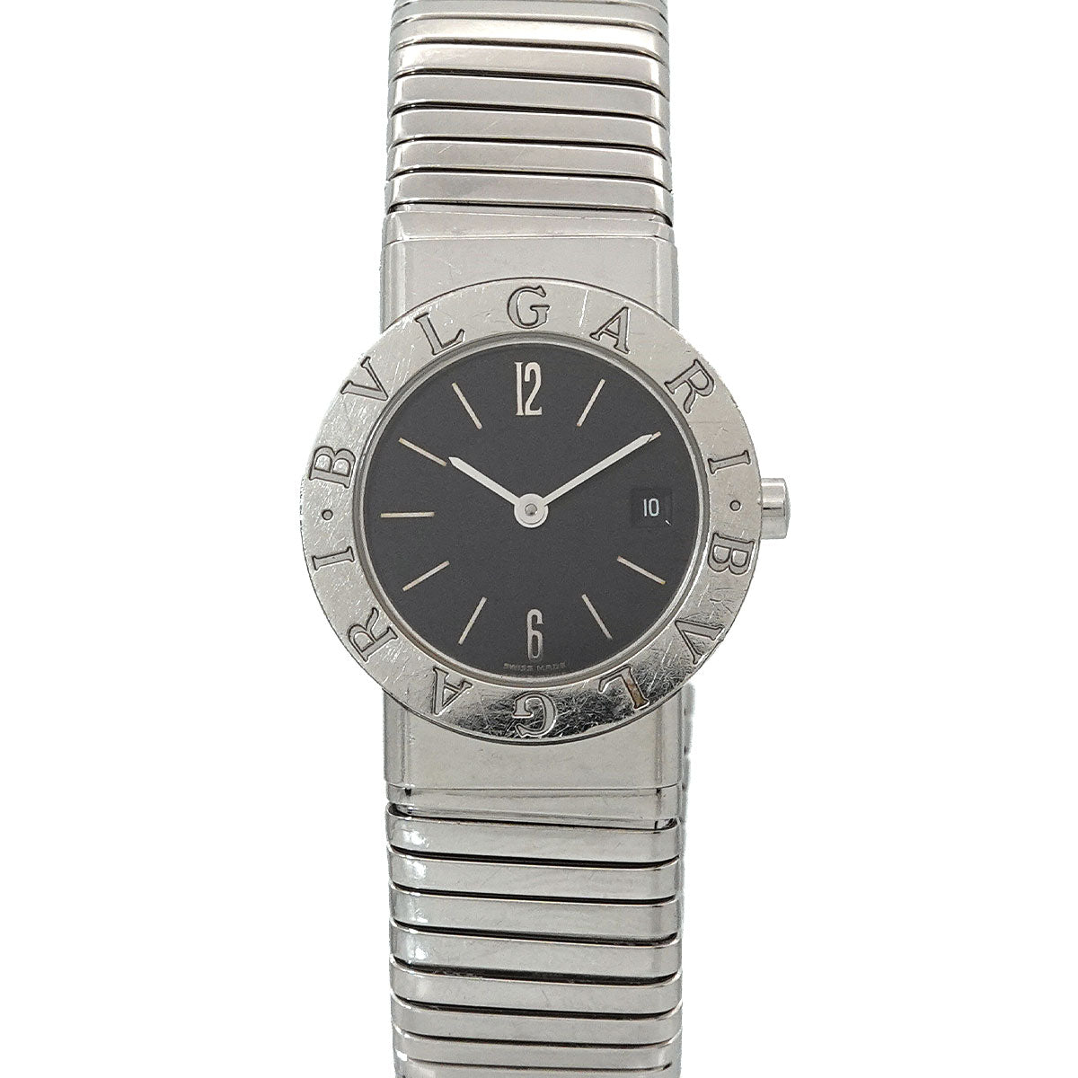 BVLGARIBVLGARI Tubogas BB262TS Quartz Black Dial Ladies