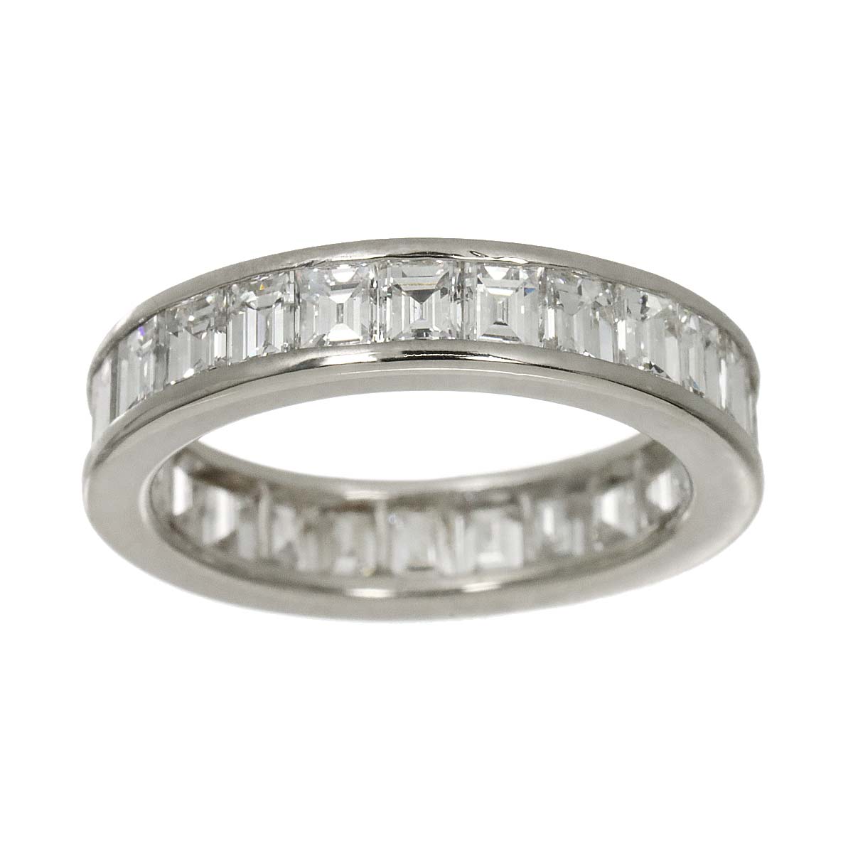 Diamond 2.55ct Ring Pt Platinum size4-4.5(US)