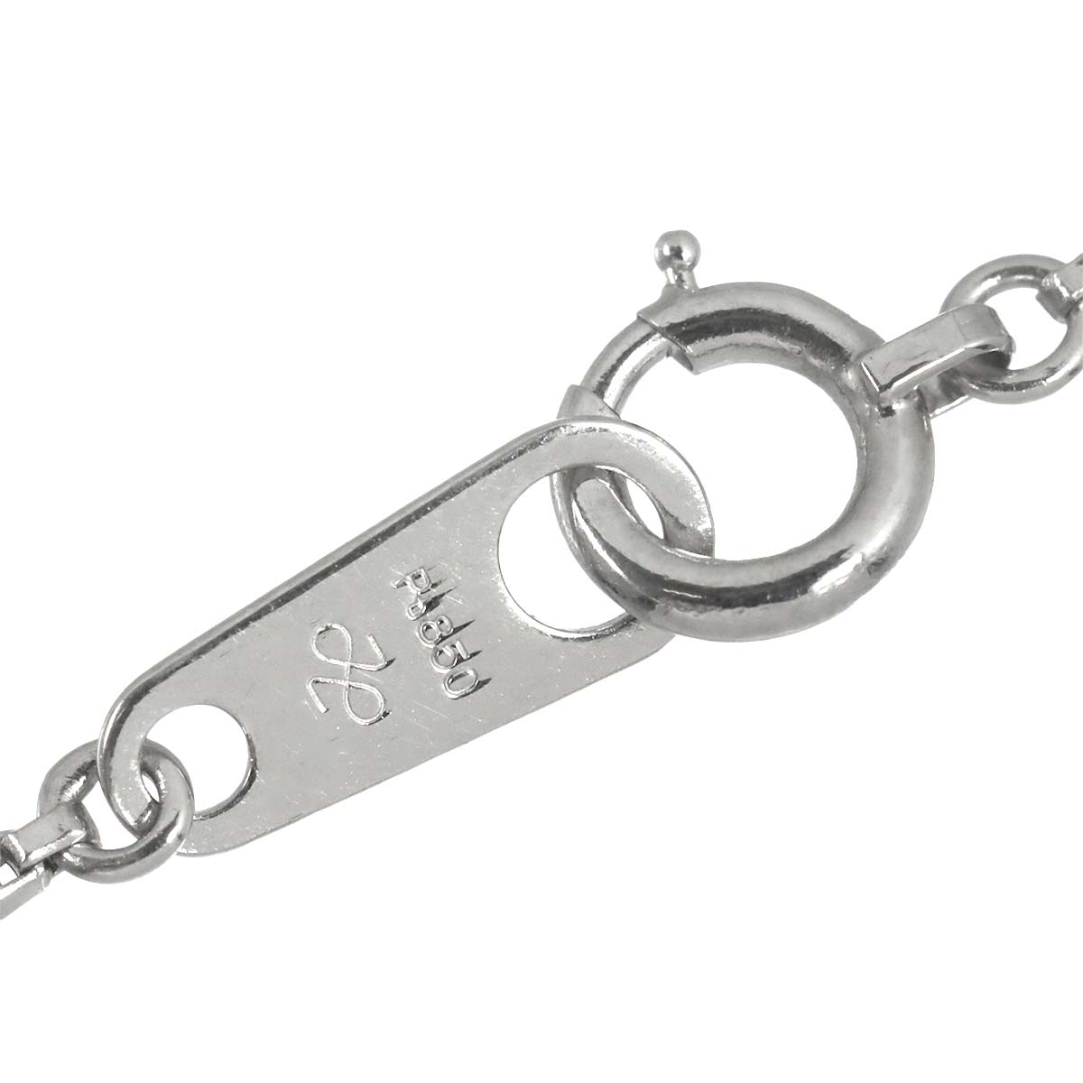 Diamond 0.658ct Necklace Pt Platinum