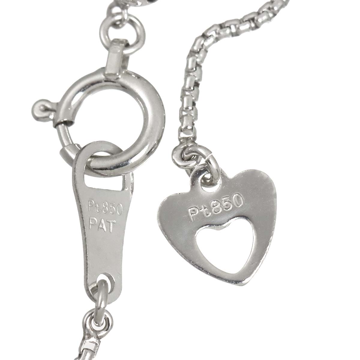 Diamond 0.308ct/0.56ct Necklace Pt Platinum