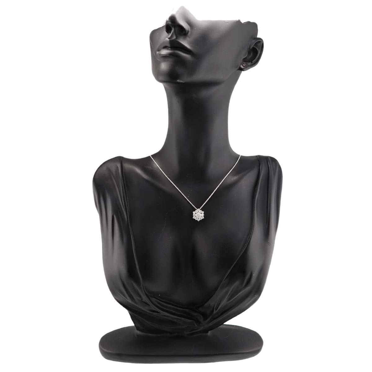 Diamond 0.308ct/0.56ct Necklace Pt Platinum