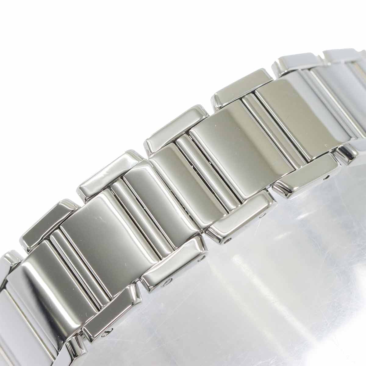 Tank Francaise SM WE1024S3 Diamond 750 WG Silver Dial Ladies