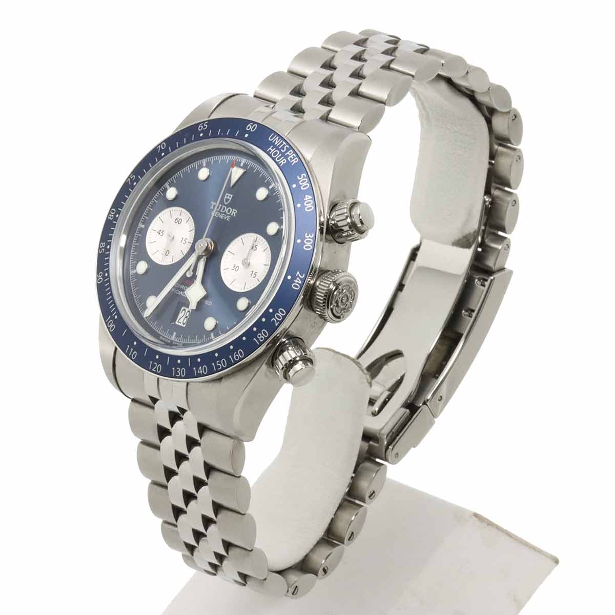Black Bay Chronograph 79360B Automatic Blue Dial Mens Watch
