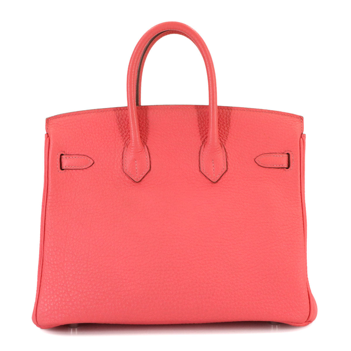 Birkin 25 Togo Leather Rose Lipstick Hand Bag Purse