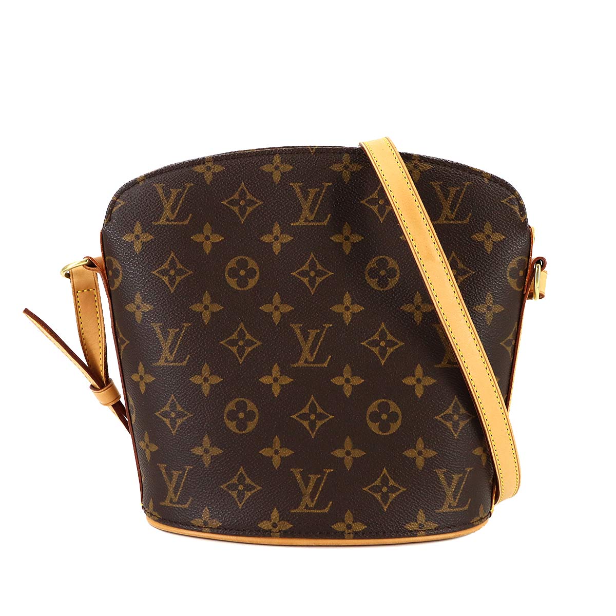 Monogram Drouot Shoulder Bag Brown M51290 Purse
