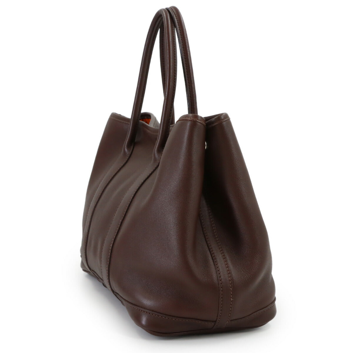 Garden Twilly 30 TPM Tote Bag Swift Leather Havane Purse