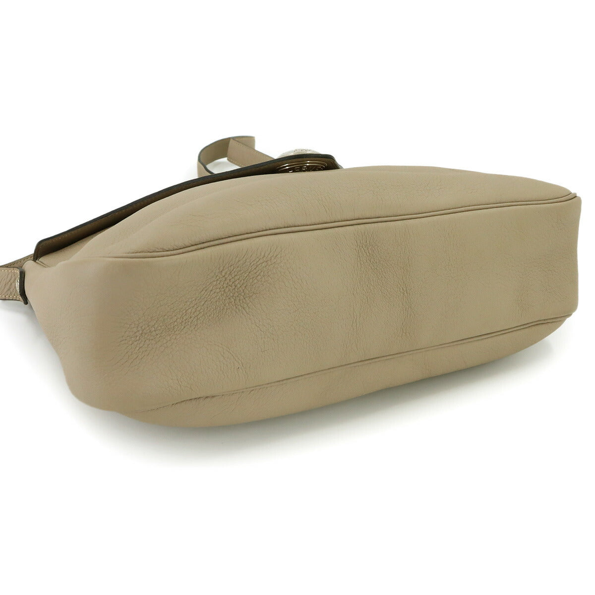 Christine Shoulder Bag Taurillon Clemence Gris tourterelle