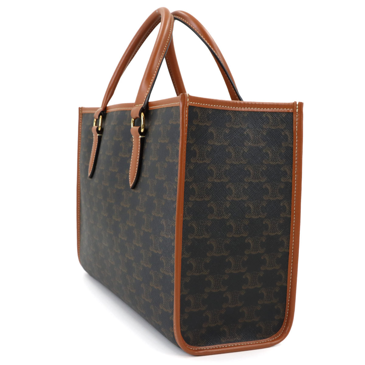 Triomphe Mini Horizontal Cabas Tote Bag 199742BZJ Purse