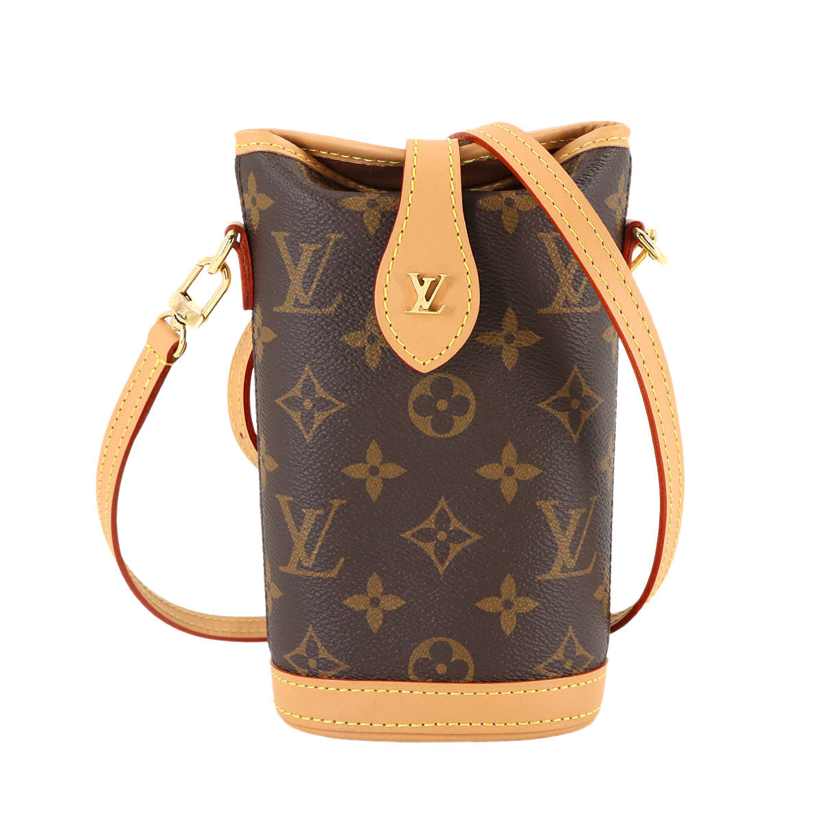 Monogram Fold Me Pouch Shoulder Bag Brown M80874