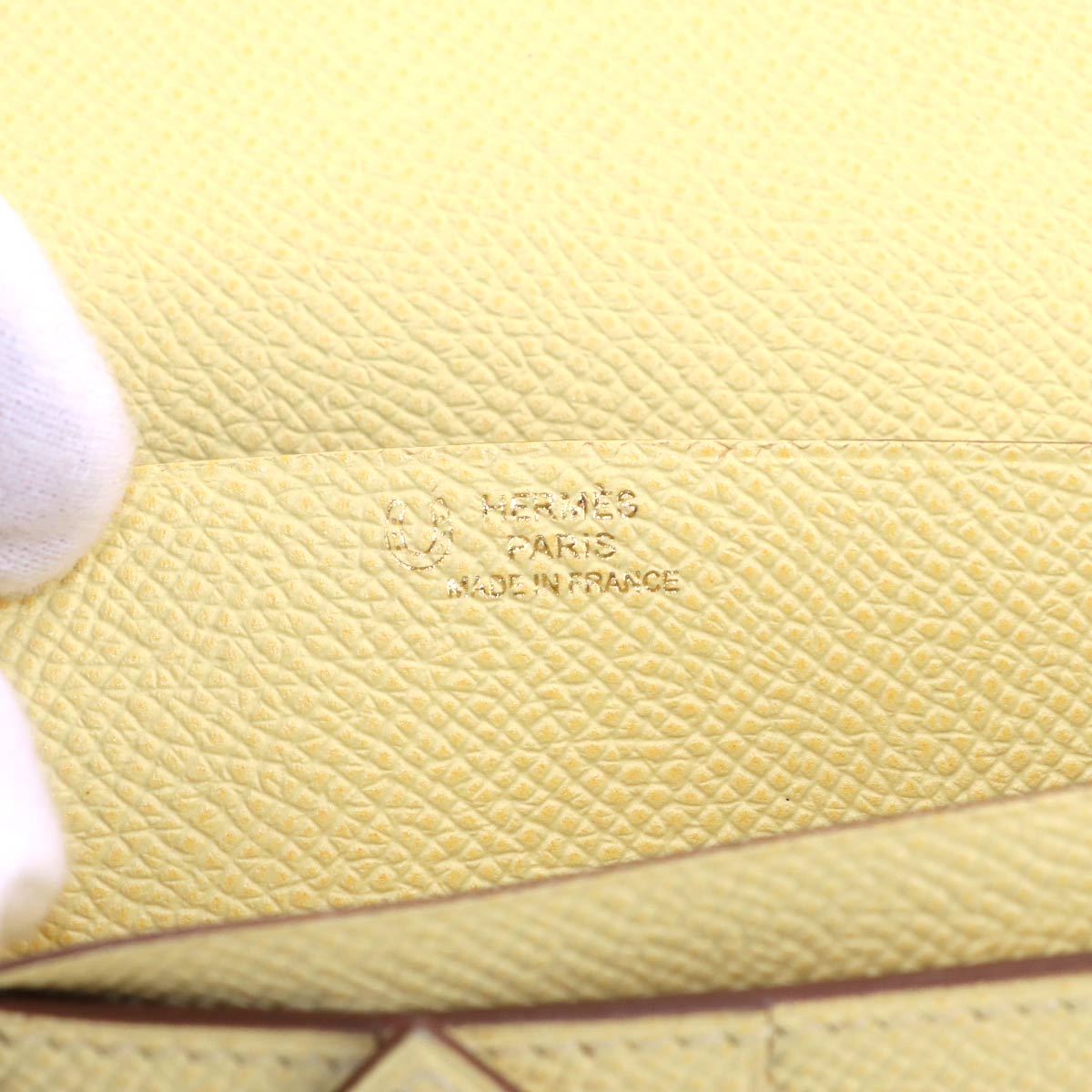 Bearn Souffle Long Wallet Personal SPO Epsom Jaune Poussin