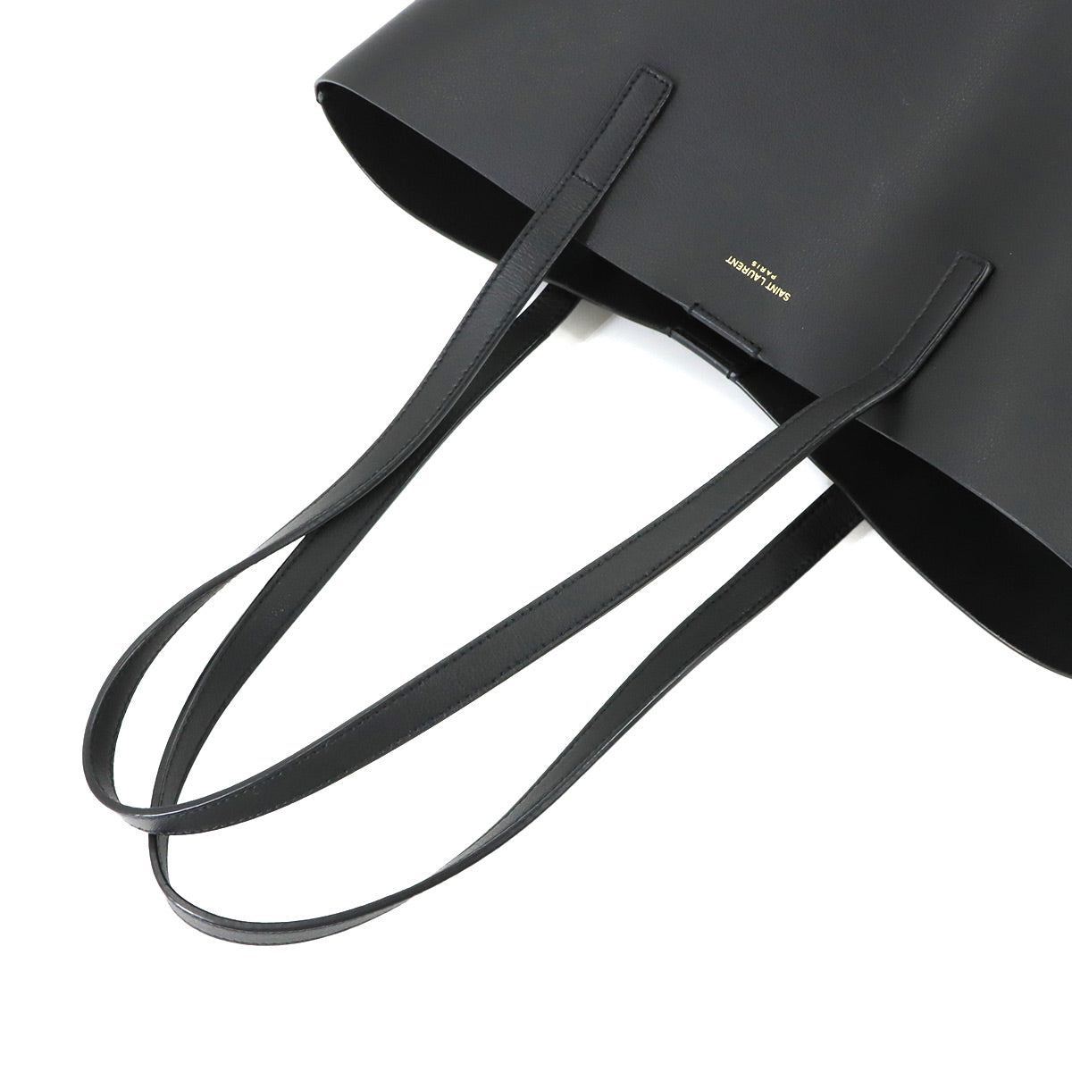 Shopping Tote Bag Leather Black 600306 Purse
