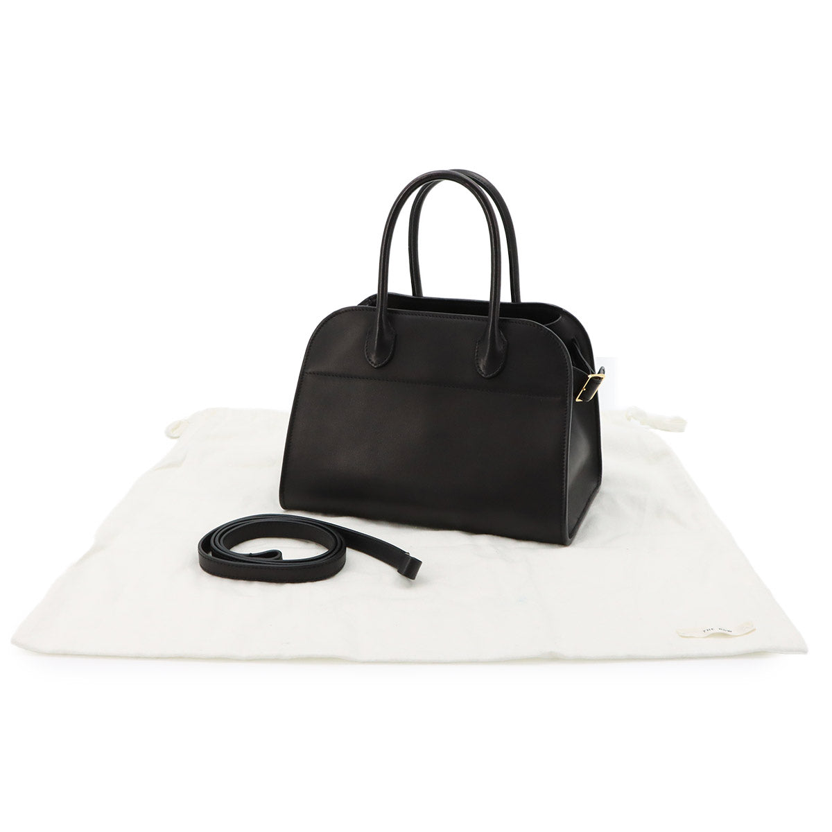 Soft Margaux 10 Hand Shoulder Bag Leather Black W1190 Purse