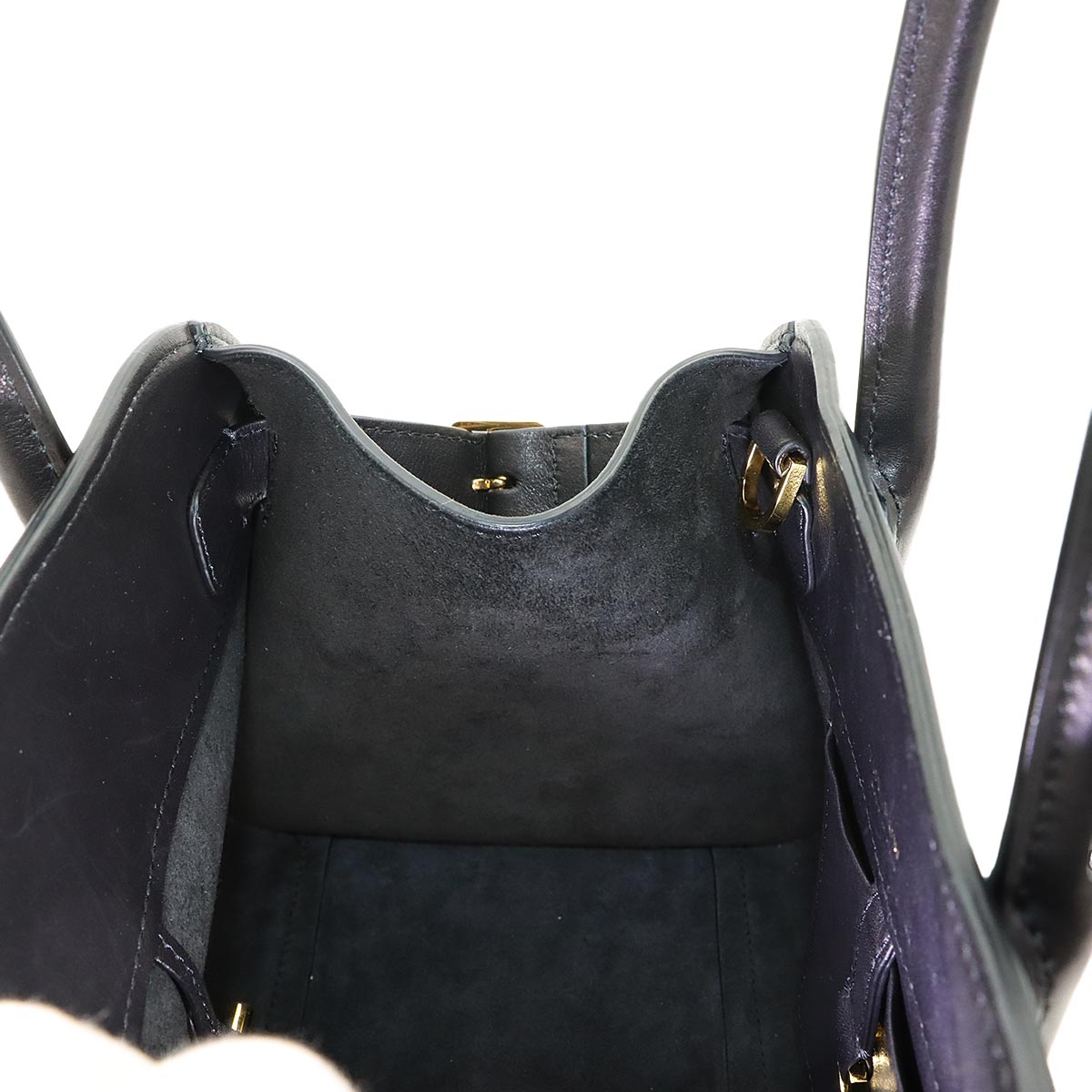 Soft Margaux 10 Hand Shoulder Bag Leather Black W1190 Purse