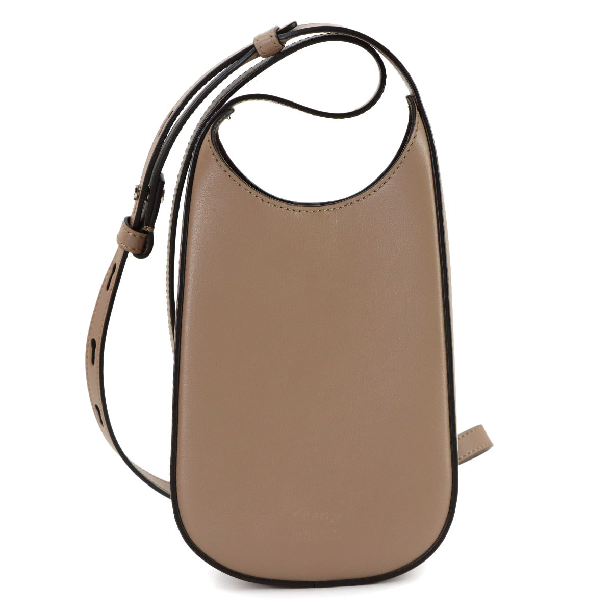Di Bag Hobo Micro Shoulder Bag Leather Beige XAWDBS30300ROR