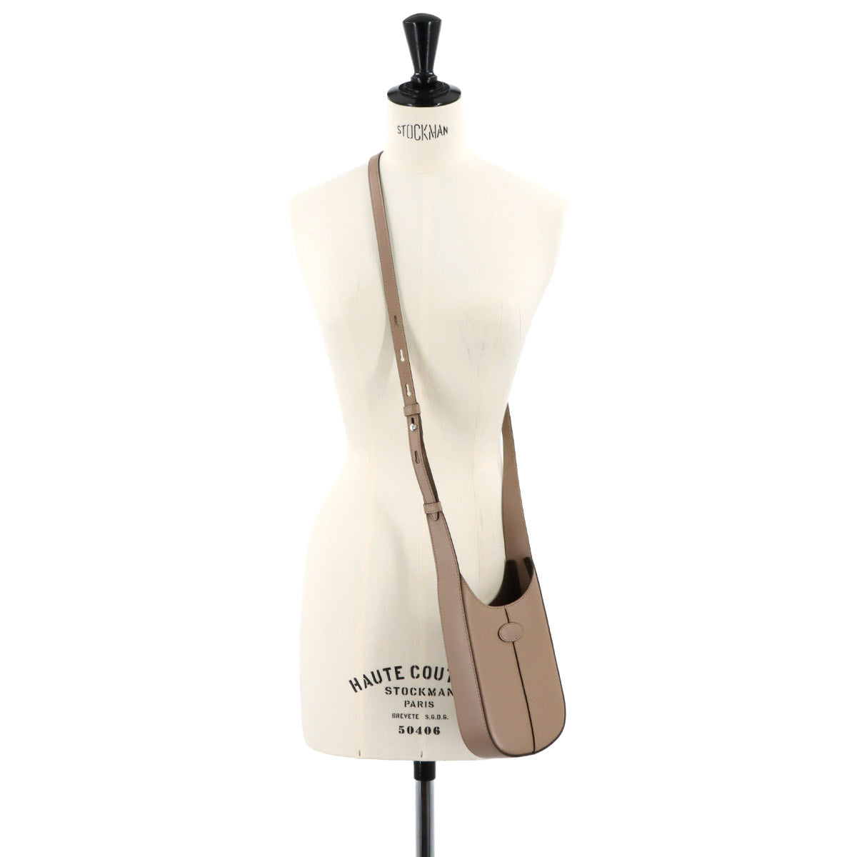 Di Bag Hobo Micro Shoulder Bag Leather Beige XAWDBS30300ROR