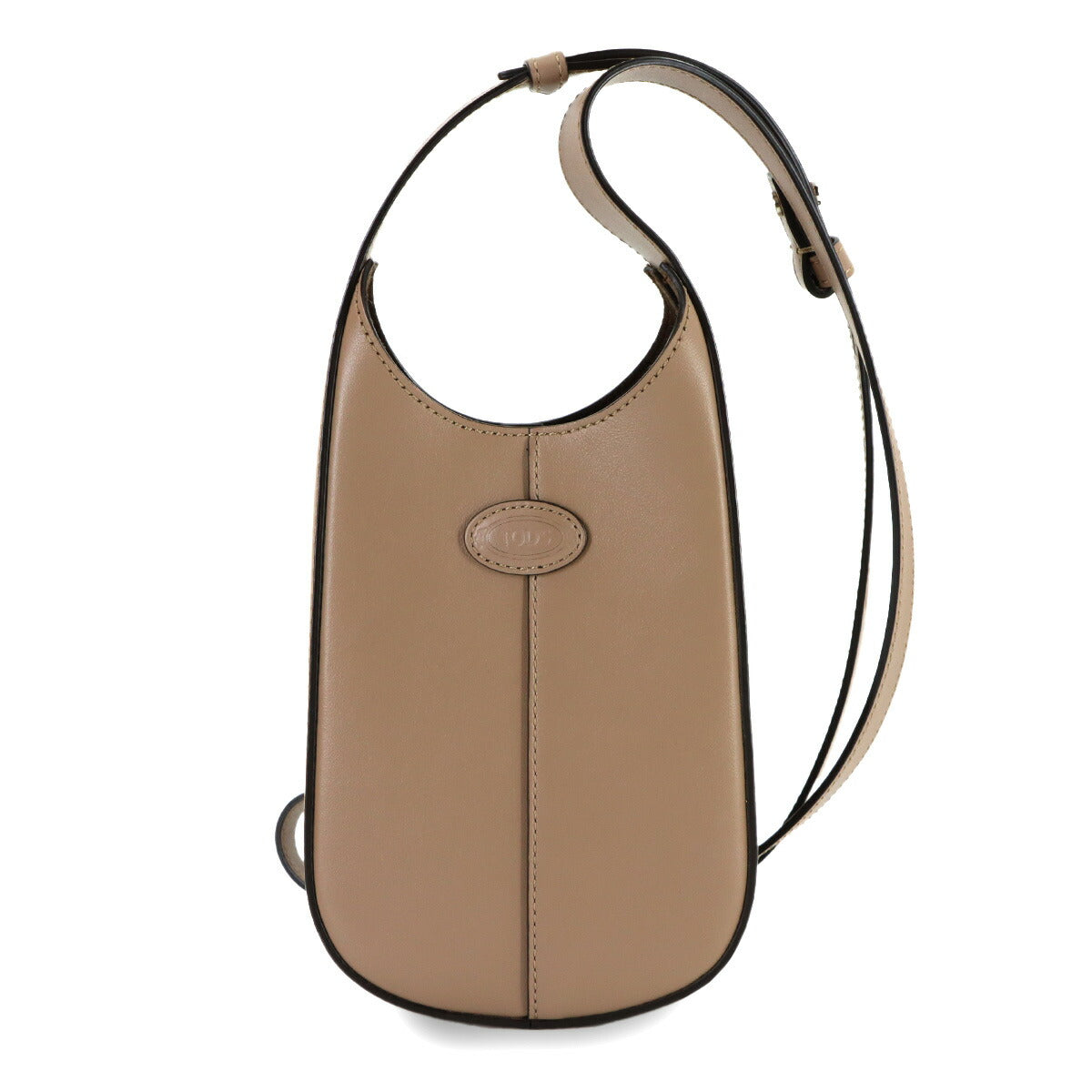 Di Bag Hobo Micro Shoulder Bag Leather Beige XAWDBS30300ROR