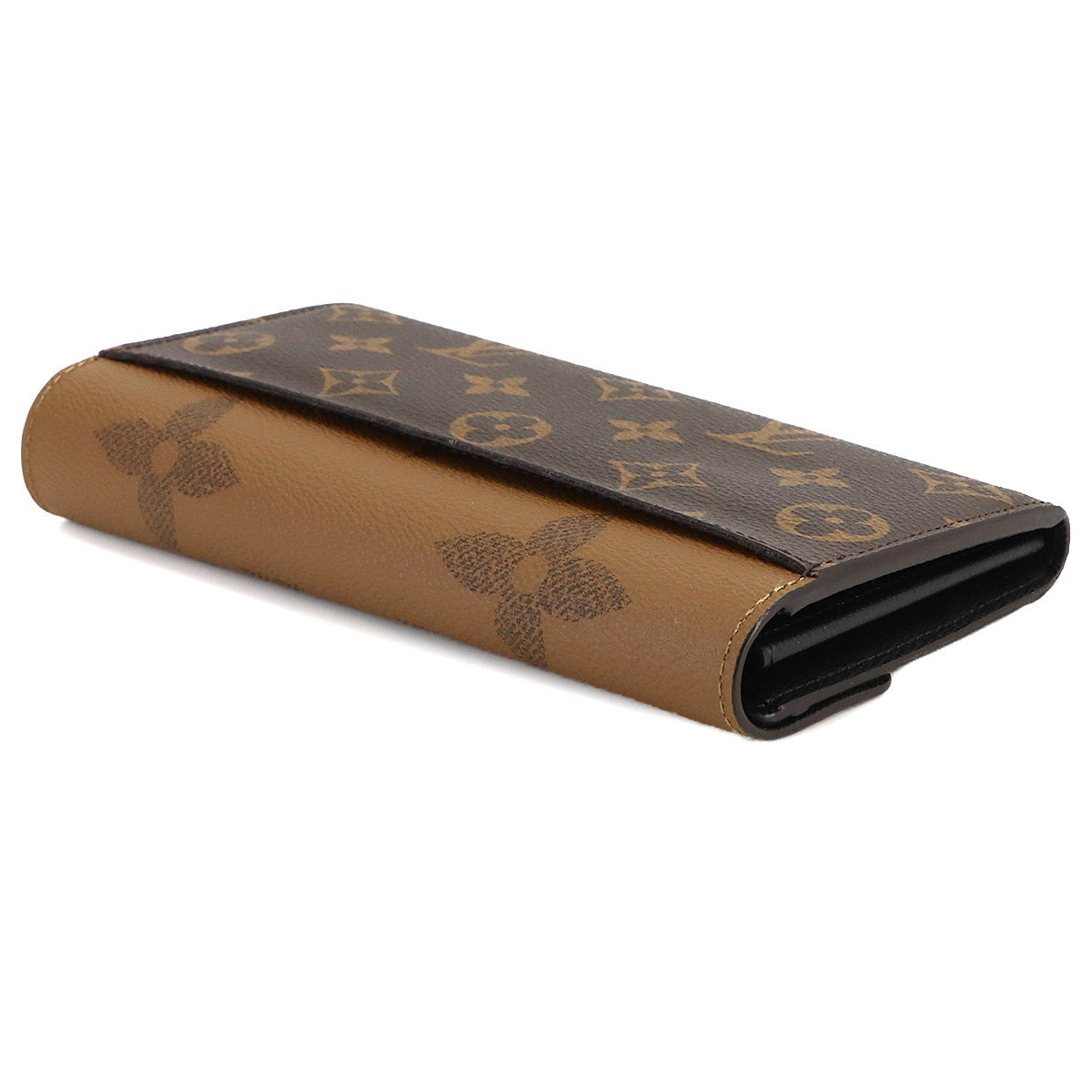 Monogram Giant Reverse Sarah Wallet Brown M80726