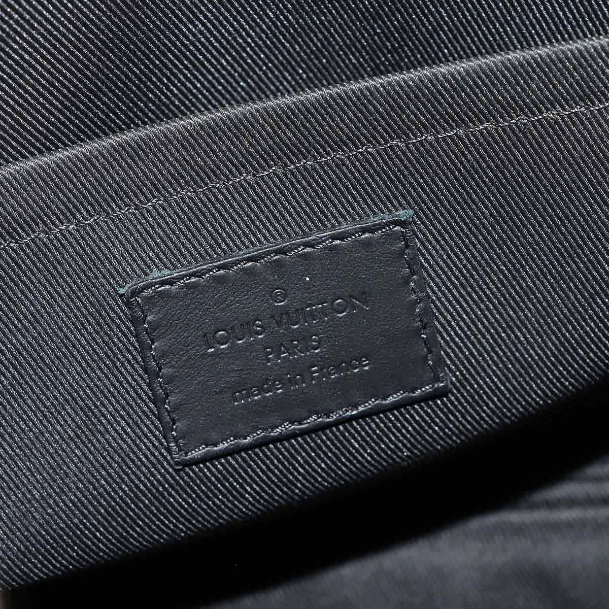 City Keepall Shoulder Bag Leather Black M59255 Purse