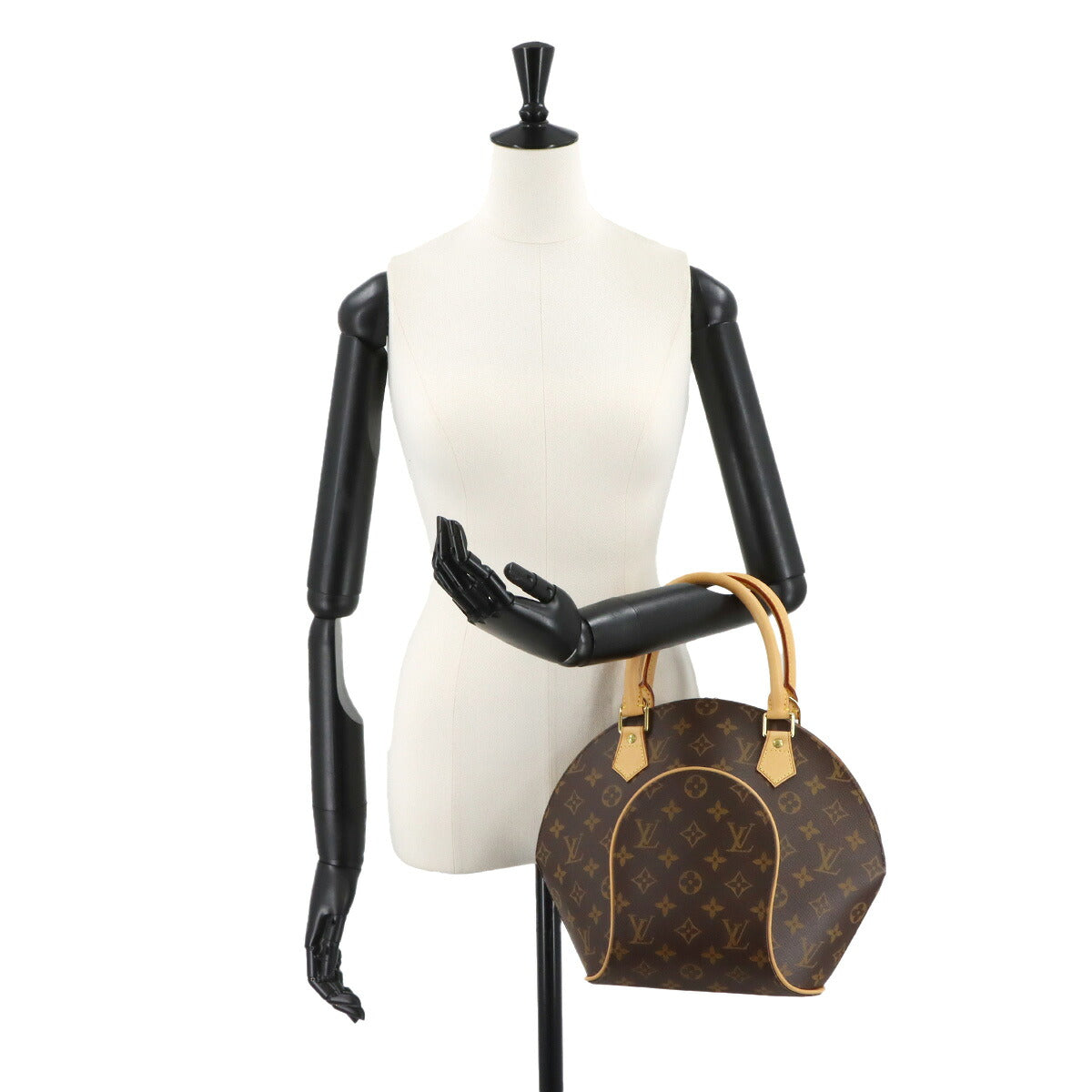 Monogram Ellipse PM Hand Bag Brown M51127 LV Purse