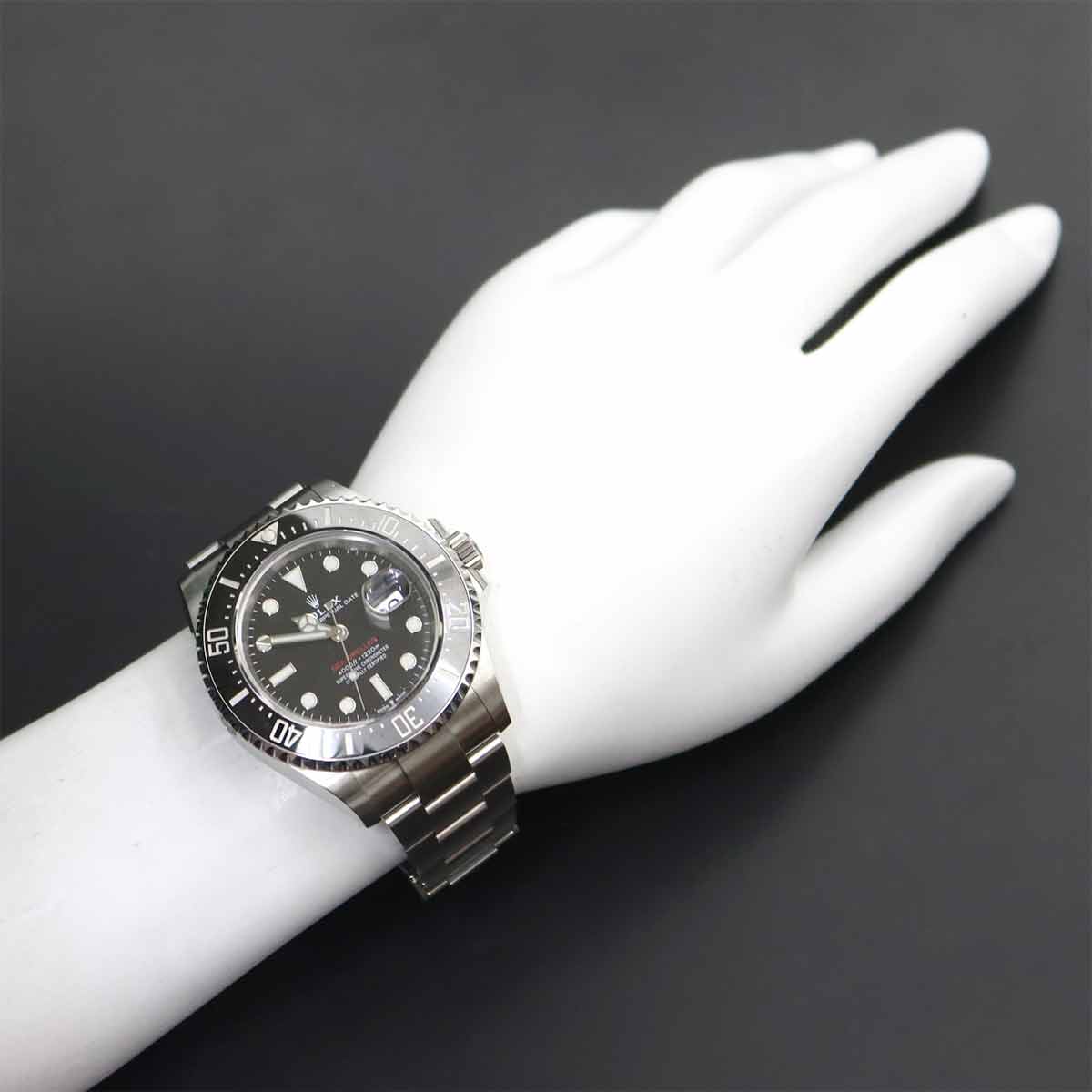 Sea-Dweller 126600 Random Roulette Date Black Dial Mens