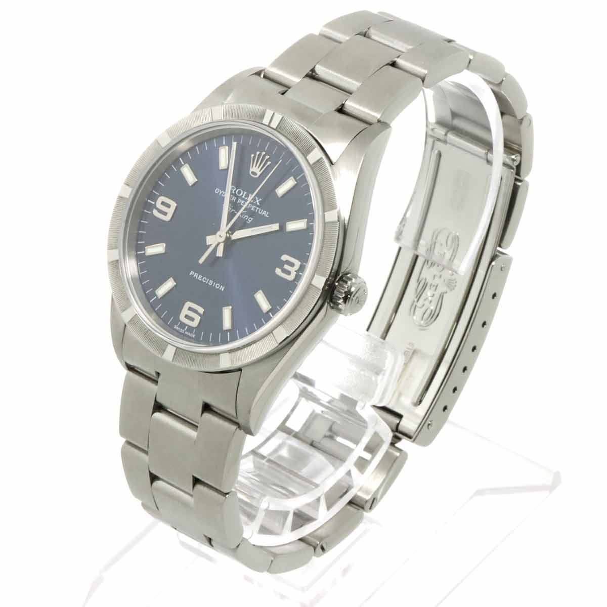 Air King Engine turned bezel 14010M Serial Y Automatic Mens