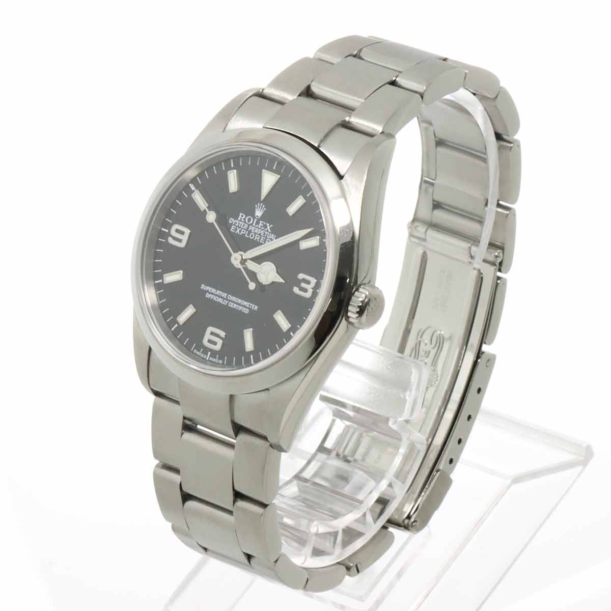 Explorer 1 14270 Serial K Automatic Black Dial Mens Watch