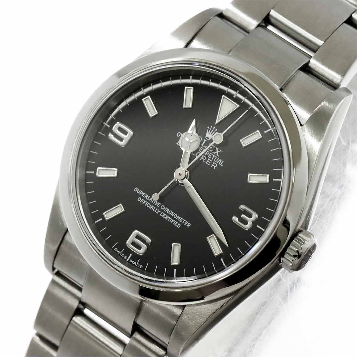 Explorer 1 14270 Serial K Automatic Black Dial Mens Watch