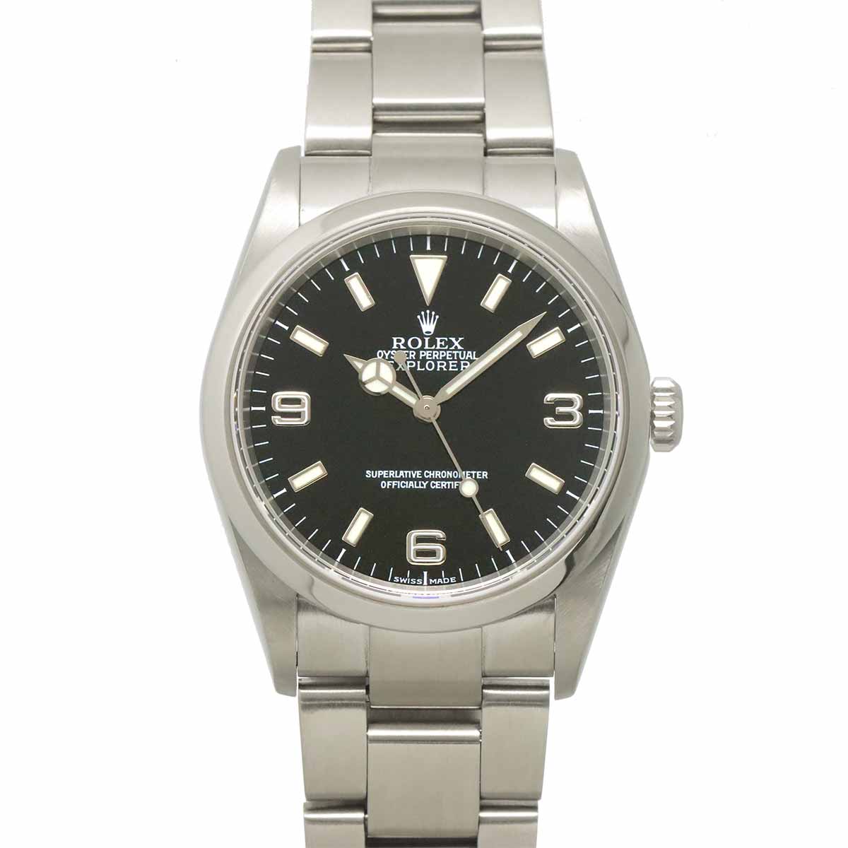 Explorer 1 14270 Serial K Automatic Black Dial Mens Watch