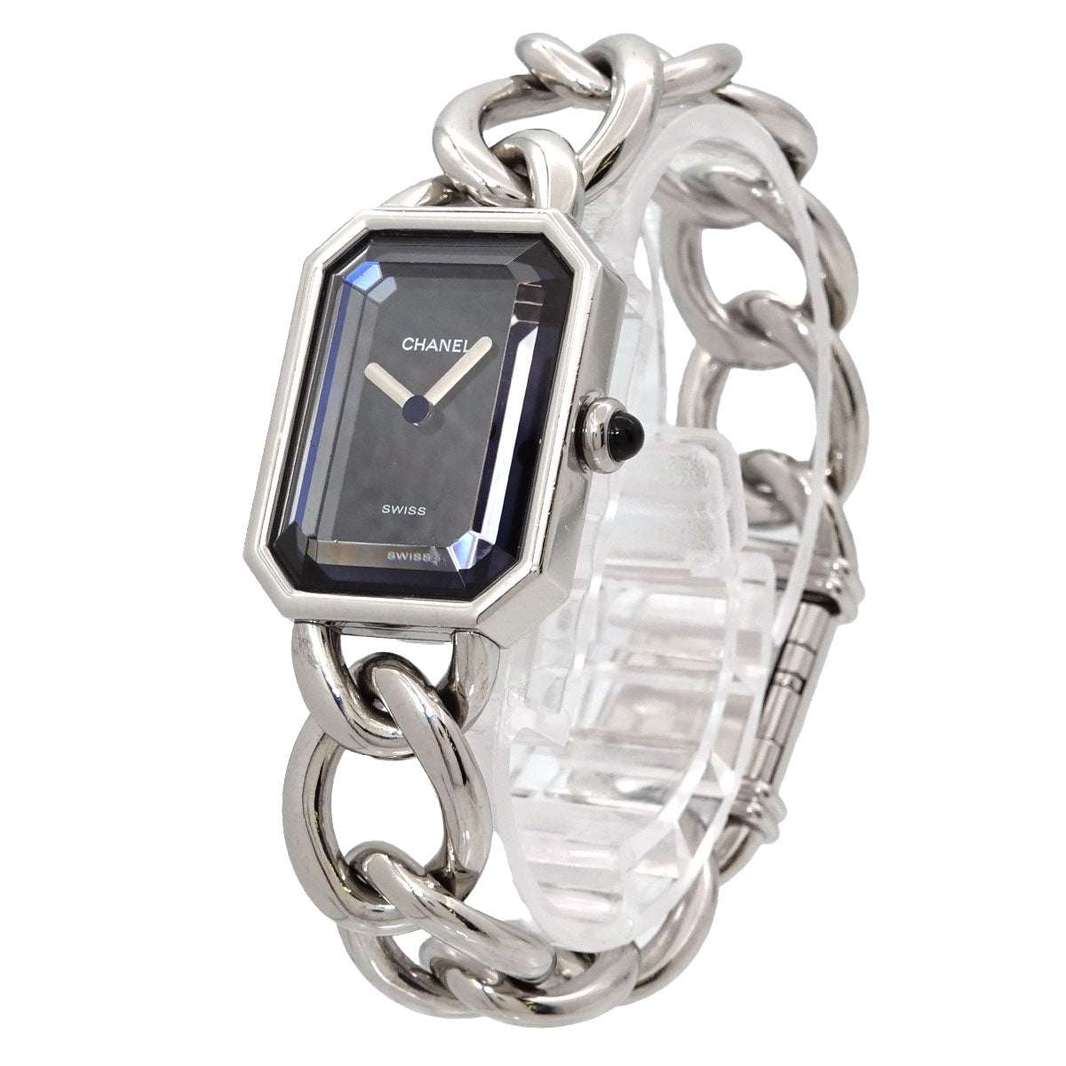 Premiere M Size H0452 Quartz Black Dial Ladies Watch