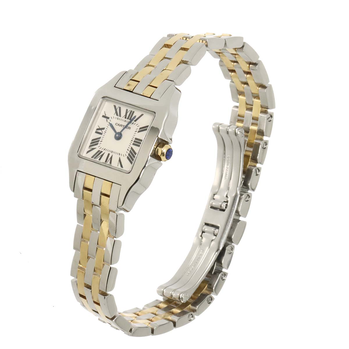 Santos Demoiselle SM W25066Z6 Quartz YG Ladies Watch