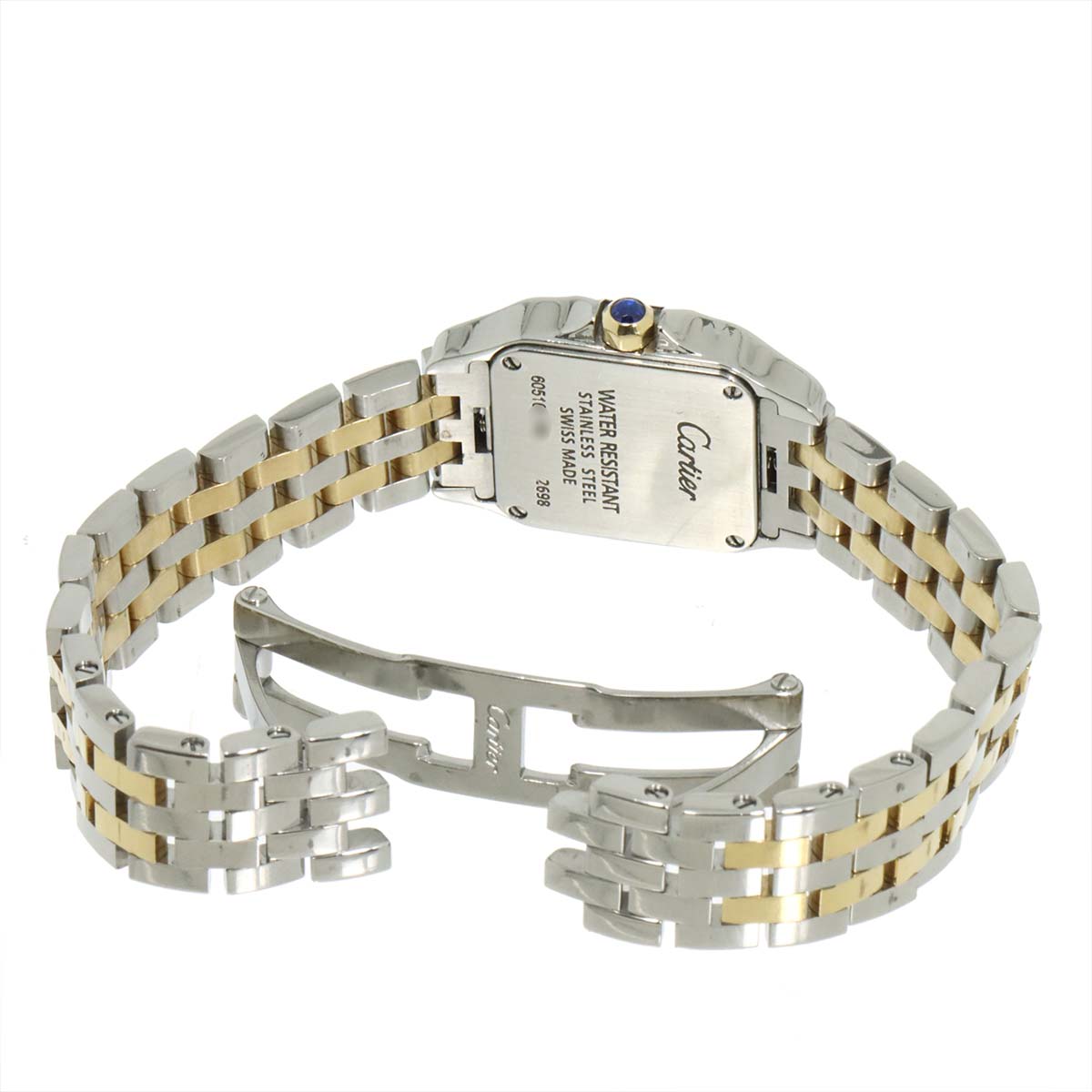 Santos Demoiselle SM W25066Z6 Quartz YG Ladies Watch