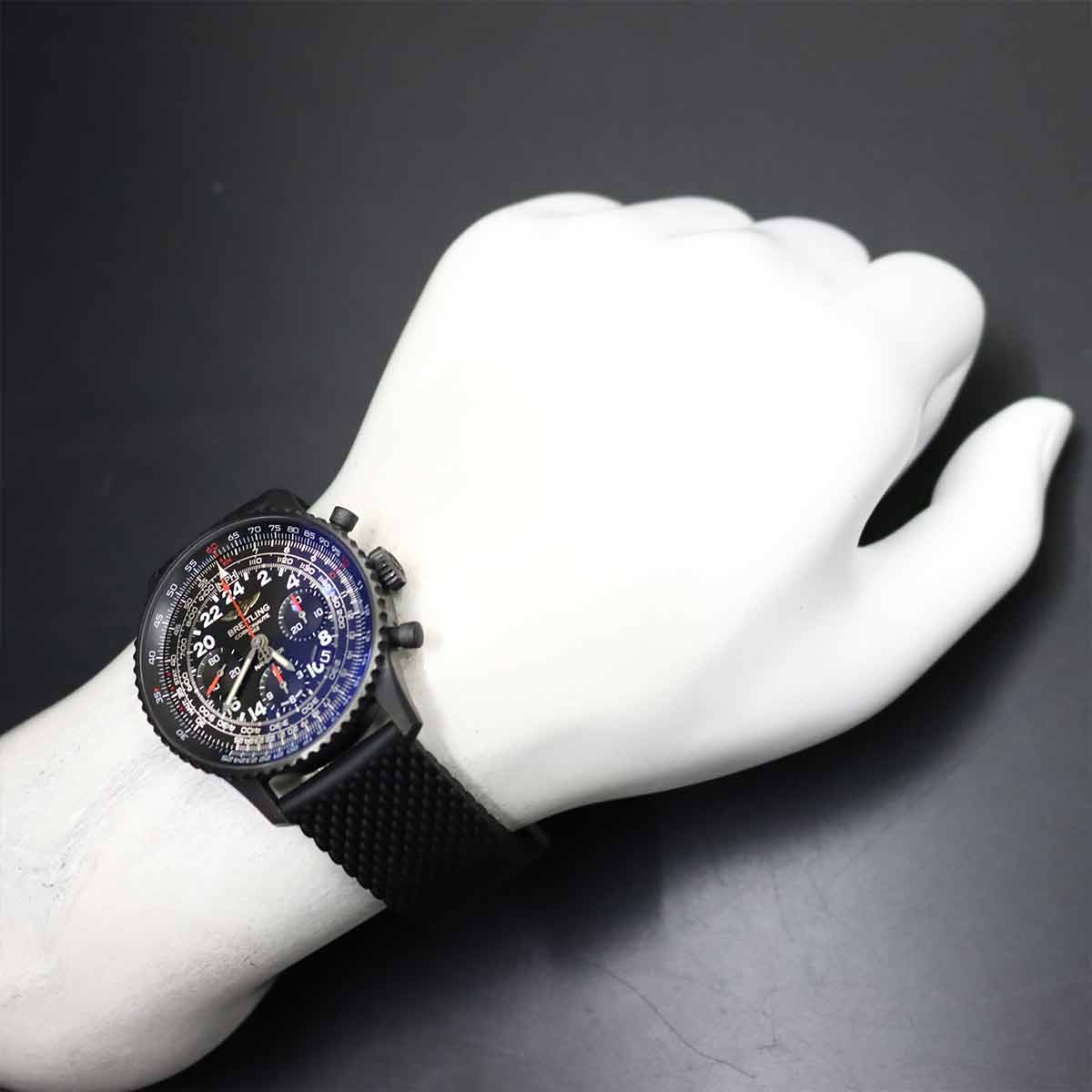 Navitimer Cosmonaute MB0210 Chronograph Black Dial Mens