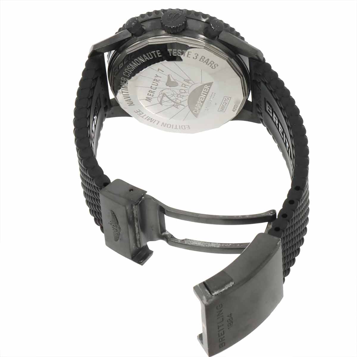 Navitimer Cosmonaute MB0210 Chronograph Black Dial Mens