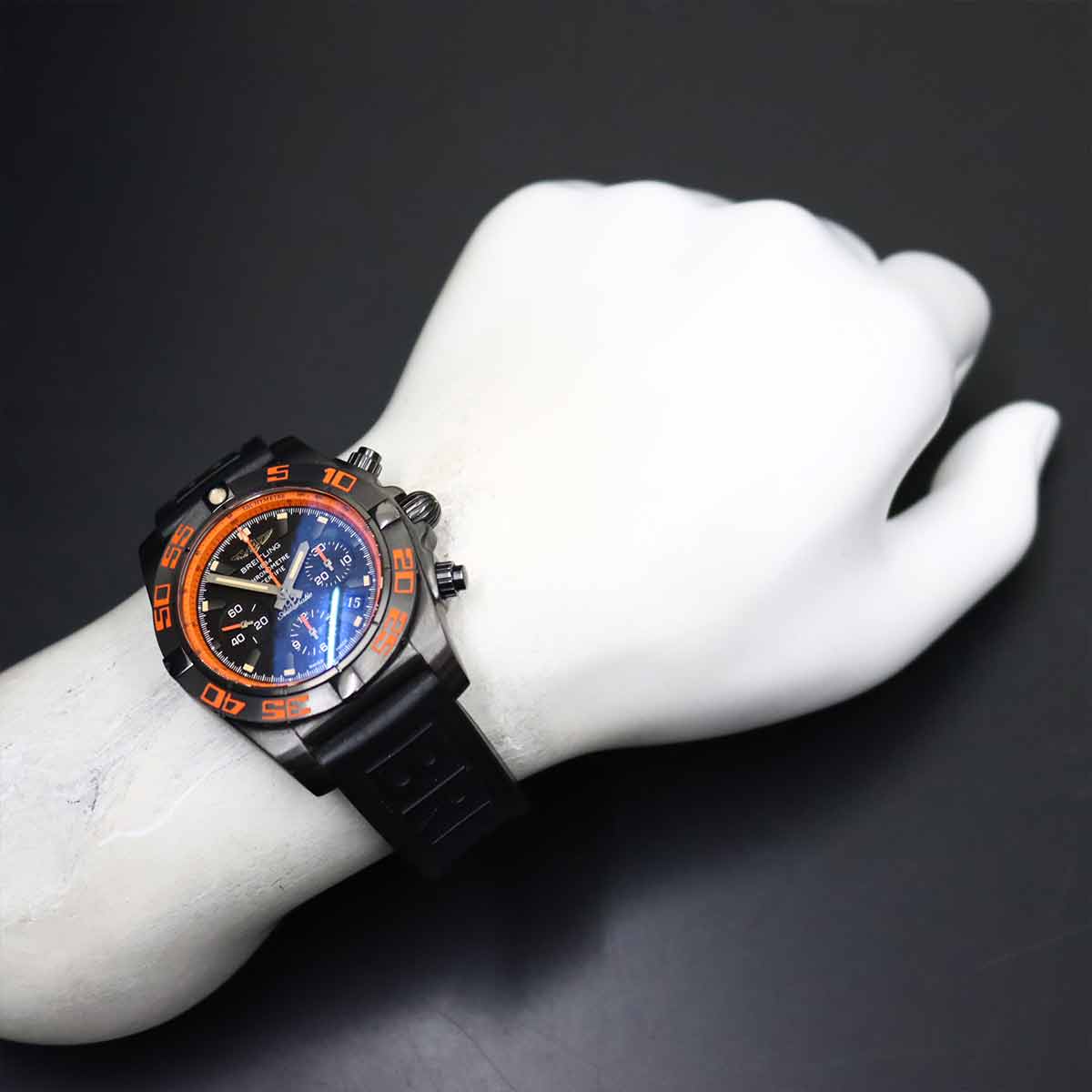 Chronomat 44 Raven MB0111 Chronograph Date Mens Watch