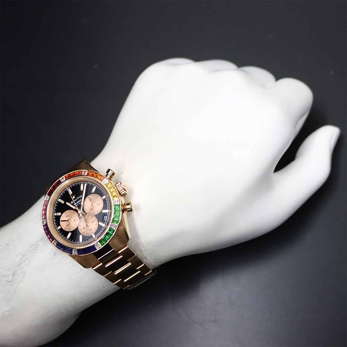 ZENITH El Primero Chronomaster Sports 22 3103 3600 Diamond K18PG