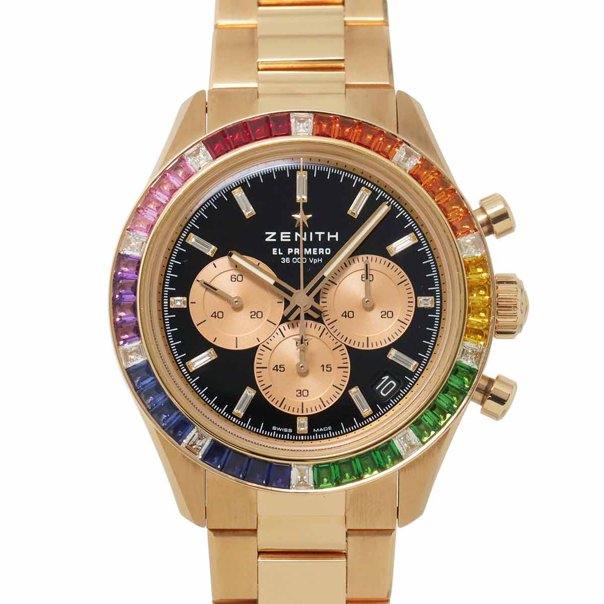 ZENITH El Primero Chronomaster Sports 22 3103 3600 Diamond K18PG