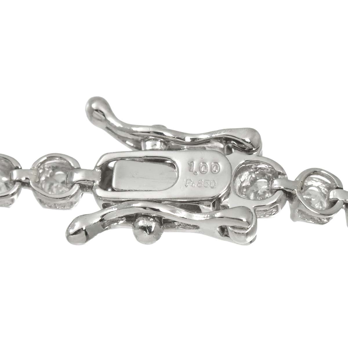 Diamond 1.00ct Bracelet Pt Platinum